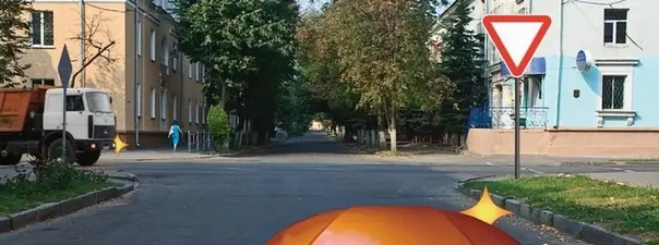 Дорожная ситуация: Вы намерены повернуть направо. Можете ли Вы приступить к повороту?