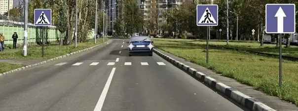 Дорожная ситуация: Разрешено ли водителю движение задним ходом при отсутствии других участников движения?