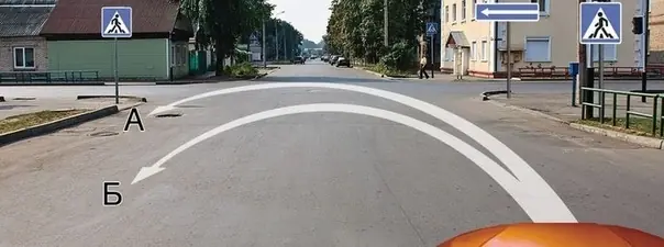 Дорожная ситуация: Разрешается ли Вам выполнить разворот?