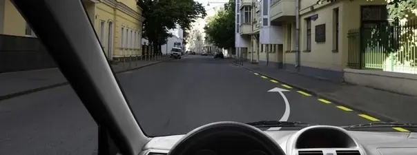 Дорожная ситуация: Разрешается ли Вам остановка в этом месте?