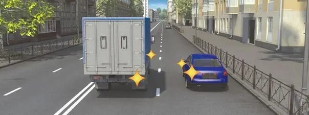 Дорожная ситуация: Кто должен уступить дорогу при взаимном перестроении?