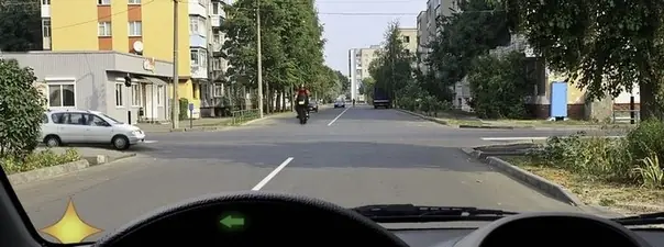 Дорожная ситуация: Вы намерены повернуть налево. Ваши действия?