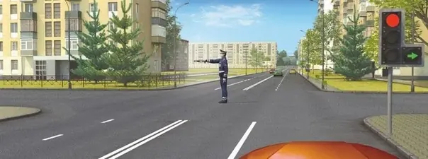 Дорожная ситуация: Вам разрешается движение: