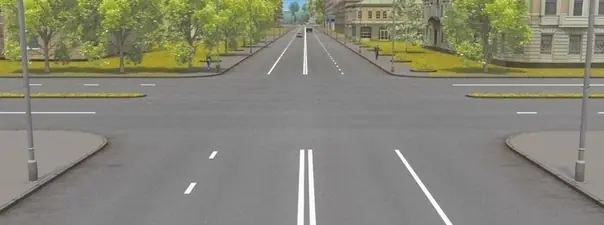 Дорожная ситуация: Сколько перекрёстков изображено на рисунке?